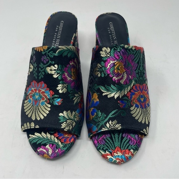 Christian Siriano for Payless Multi-Color Slip-On Open Toe Heels – Size 8.5 - Picture 2 of 10